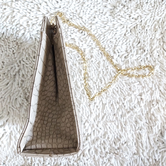 Asos snake print purse with gold chain strap - Picture 4 of 7